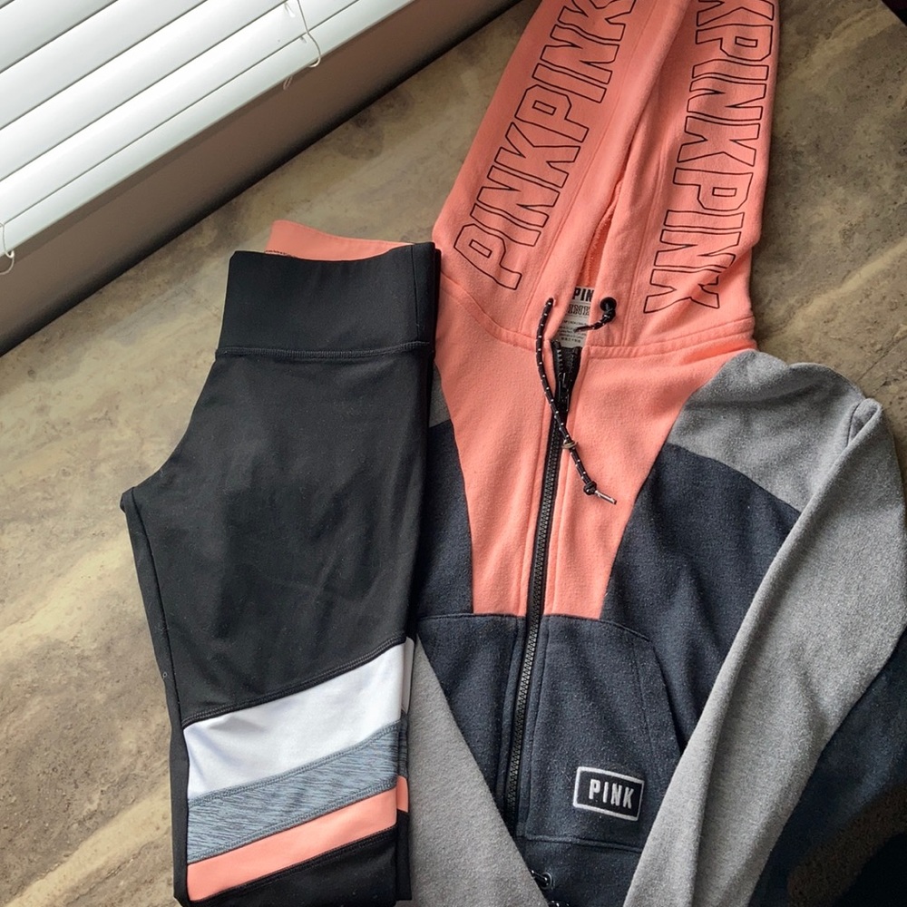 VS PINK 2pc workout outfit